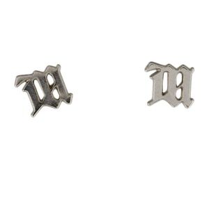 MISBHV logo stud earrings